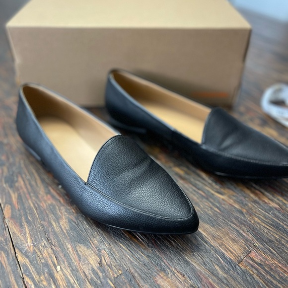 Black Leather Loafers - Picture 3 of 5